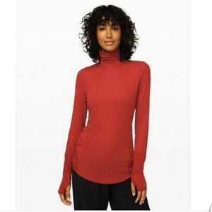 Lululemon Full Day Ahead Turtleneck Top